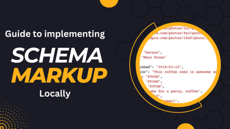 guide to local schema markup web graphic