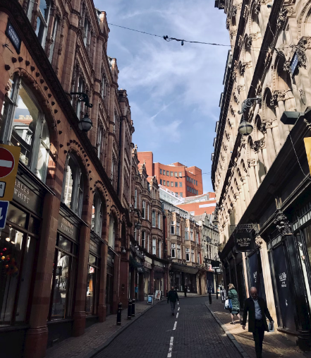 birmingham local town center business outlets